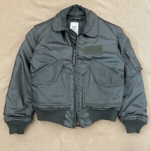 Vintage USAF Army Military Flyers Flight Bomber CWU-45/P Jacket Small